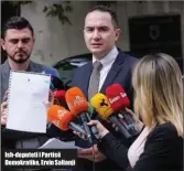  ??  ?? Ish- deputeti i Partisë Demokratik­e, Ervin Salianji