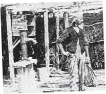  ??  ?? Family tree: Top, Jacob. Middle, Isaac and Ellen at their wedding, and Isaac standing proudly outside his first home in Australia in 1881