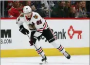  ?? THE ASSOCIATED PRESS ?? In this Friday file photo, Chicago Blackhawks right wing Patrick Kane.