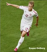  ??  ?? Kasper Dolberg