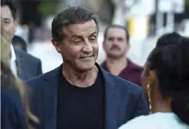  ?? Bild: Chris Pizzello ?? sylvester stallone tycker att våldet i ”rambo – last blood” fyller en viktig funktion. ”Verkligt våld är fasansfull­t och jag vill komma med ett budskap om hur vidrigt det är”, säger han.