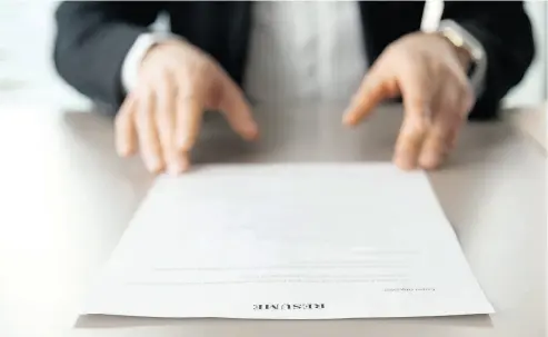  ?? GETTY IMAGES / ISTOCKPHOT­O ?? If an agreed-upon reference is provided, it should be in writing and the former employer should ensure that any oral informatio­n provided is consistent, writes lawyer Howard Levitt.