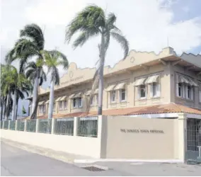  ??  ?? Jamaica Stock Exchange in downtown Kingston