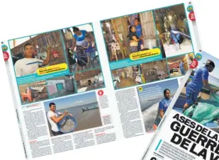  ??  ?? HISTORIAS. El lunes 20 de febrero, LA PRENSA GRÁFICA publicó en su suplemento Lunes Deportivo un reportaje en el que Élmer Robles y Rubén Batres mostraron el estado de sus viviendas.