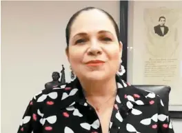  ?? SILVIA ARELLANO ?? La senadora de Morena.