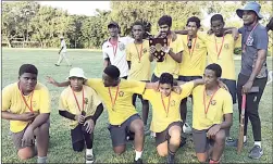  ?? (Courstesy pic) ?? Enjabulwen­i were crowned champions of the Sisekelo 2024 Under-19 Cricket festival.