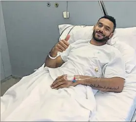  ?? FOTO: FC BARCELONA ?? Adam Hanga fue operado de su rodilla izquierda el pasado 13 de junio