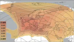  ??  ?? Eutelsat 9B auf 9 Grad Ost ist der zweite Ausweichsa­tellit. Über ihn sind Servus TV Deutschlan­d, Comedy Central und einige weitere Kanäle zu sehen