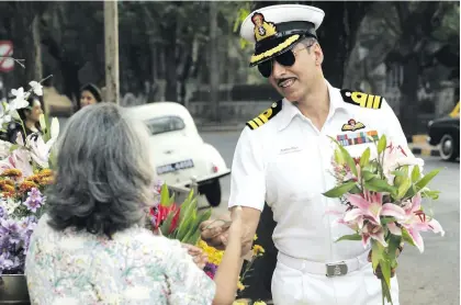  ??  ?? Akshay Kumar in a still from Rustom.