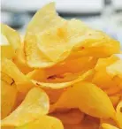  ??  ?? SNACK ATTACK: It’s hard to resist crisps when they are just ten seconds from your desk