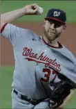  ?? Associated Press ?? Stephen Strasburg
0-1 with a 10.80 ERA this season