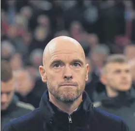  ?? FOTO: AP ?? El entrenador del Ajax, antes del arranque del partido