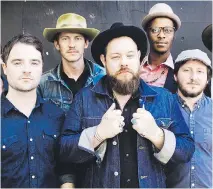  ??  ?? Nathaniel Rateliff & The Night Sweats return with more addictive soul rock. Their new album is titled Tearing at the Seams.