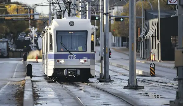  ?? JOHN LUCAS/FILES ?? After recent tests that duplicated rush-hour conditions on the Metro and Capital LRT lines, Thales says the results were ‘rock solid.”