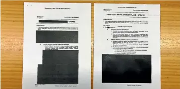  ??  ?? An OIA request in 2013 about Te Papa’s planned Auckland offshoot showed wildly inconsiste­nt deletions.