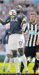  ??  ?? Ex-United midfielder Moussa Sissoko in action for Tottenham against his former club