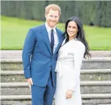  ??  ?? Did you know: The brand that made Meghan Markle’s lovely white engagement coat is renaming it the Meghan. GLAMOUR