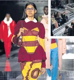  ??  ?? London Fashion Week’s look at the forthcomin­g autumn/winter 2020 was as fascinatin­g as ever.