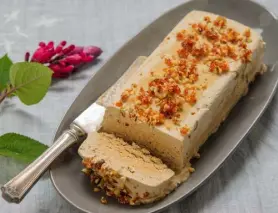  ?? Claudia Alexander, via Marin Independen­t Journal ?? A creamy coffee and hazelnut semifreddo that’s easy to make.