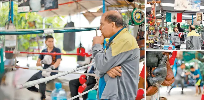  ?? IVÁN LÓPEZ ?? Del Gimnasio Coacalco han salido campeones amateurs, pero quieren un monarca mundial.