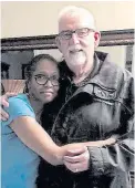  ??  ?? Retired Calgary cop Ted Davis spent years working to reunite Lyneth MannLewis with her missing son, Jermaine.