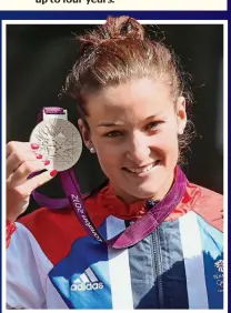  ??  ?? London star: Lizzie Armistead wins Great Britain’s first medal of the 2012 Games