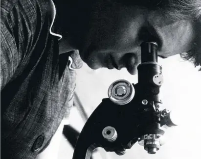  ?? Madriserg omrrie GS/GP Eddt/sdrg ?? La química Rosalind Franklin murió a los 37 años en 1958 por un cáncer de ovario