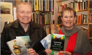  ??  ?? Larry and Althea Farren fled Zimbabwe in 2007 and have written three books on life there.