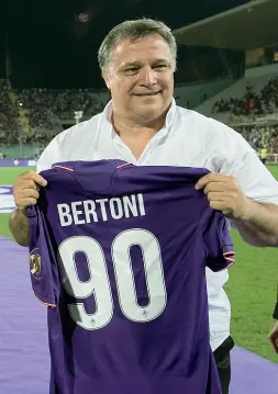  ??  ?? Daniel Bertoni, 64 anni, alla Fiorentina dal 1980 al 1984