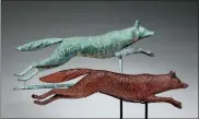  ?? RICHARD GOODBODY — AMERICAN FOLK ART MUSEUM VIA AP ?? A copper fox weather vane.