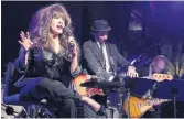  ?? JESSE GRANT TRIBUNE NEWS SERVICE FILE PHOTO ?? Ronnie Spector, performing here in 2017, carved out space for fresh ideas about women in pop and in society.