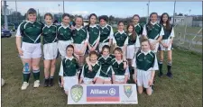  ??  ?? The St Brigid’s team.