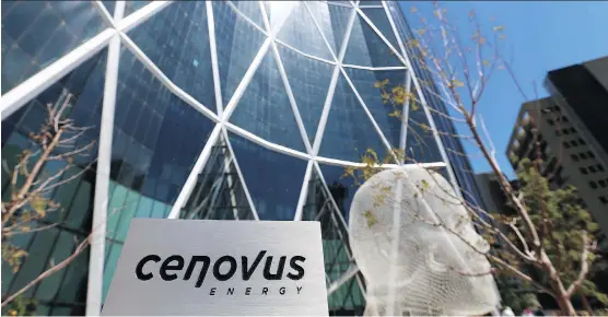  ?? JIM WELLS/FILES ?? Cenovus Energy Inc. made many hard choices during the oil price downturn, including slashing its dividend, laying off staff, pausing growth projects and cutting costs.