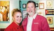  ??  ?? Chef Teresa Regalado and husband Rey Regalado are the owners of Papi’s Cuban restaurant.