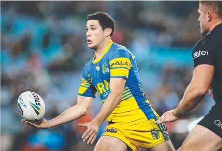  ?? Picture: GETTY IMAGES ?? Controvers­ial recruit Mitchell Moses has been hailed as the man to help the Eels surge up the ladder.