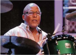  ??  ?? Drummed up Tom Petty and The Heartbreak­ers drummer Steve Ferrone performs in Darvel on Saturday with 360