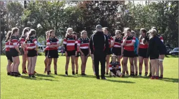  ??  ?? Job well done. The Wicklow under-16s relax after their heavy defeat of ARGO in Gorey.