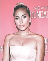  ?? LISA O’CONNOR/GETTY-AFP ?? Lady Gaga attends the SAG-AFTRA Foundation’s Patron of the Artists Awards on Thursday in Beverly Hills.