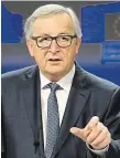  ?? FOTO REUTERS ?? Jean-Claude Juncker