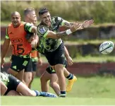  ?? GETTY IMAGES ?? Halfback and captain TJ Perenara has been happy with the work of the team’s forwards so far this season; now he wants the backline to make use of that good work.