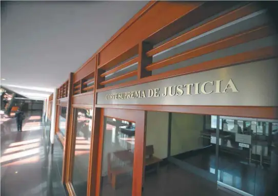  ?? / Archivo ?? La Sala de Instrucció­n de la Corte Suprema de Justicia fue la encargada de investigar el caso.