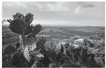  ?? John Davenport / Staff file photo ?? The Respect Big Bend project aims to protect West Texas’ landscape and delicate ecology from energy sprawl.