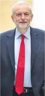  ??  ?? Jeremy Corbyn at the BBC yesterday