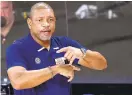  ?? DOUGLAS P DEFELICE/GETTY ?? Having spent nine years coaching in Boston, where the fans’ passion rivals that of the Philadelph­ia faithful, Doc Rivers, in addition to being familiar with coaching elite players, knows what the city is like.