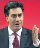  ??  ?? Ed Miliband attacked Tory donor