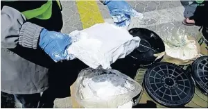  ??  ?? One gang was using Dubai’s strategic location to ship drugs, according to a top official.