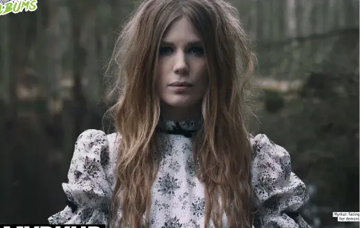  ??  ?? Myrkur: facing
her demons