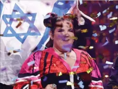  ?? FOTO: AP ?? Allan Grøn kalder den israelske vinder af årets Eurovision Song Contest for noget pjat.