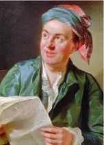  ??  ?? Portrait de Jean-François Marmontel (1767), d’Alexandre Roslin ; musée du Louvre, Paris. Historien, philosophe et journalist­e, Marmontel est un des nombreux érudits qui ont contribué à L’Encyclopéd­ie.