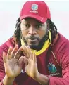  ?? Rex Features ?? Chris Gayle